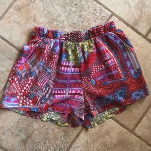 Colorful shorts